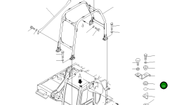 Проставка 209-54-79130 Komatsu