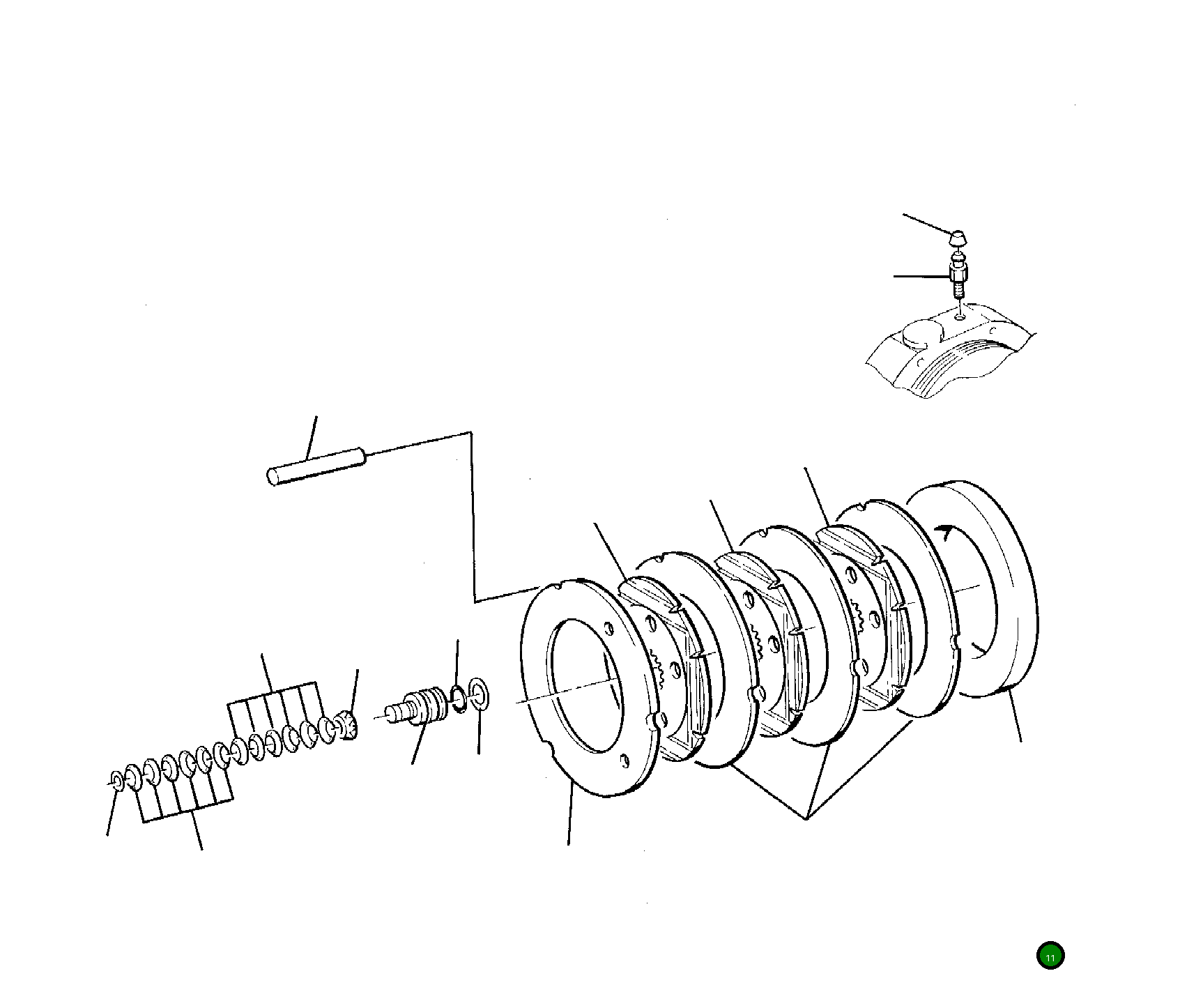 Проставка 21D-23-12510 Komatsu