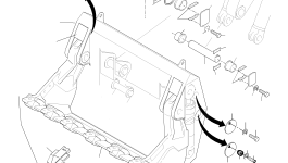 Рельс 919 349 40 Komatsu