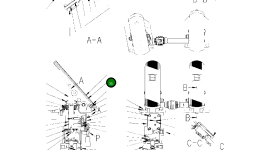 Педаль XK2626352830 Komatsu