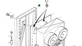 Рама 297 210 40 Komatsu