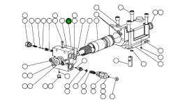 Прокладка BF3500 Komatsu
