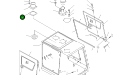 Прокладка 142-54-14271 Komatsu