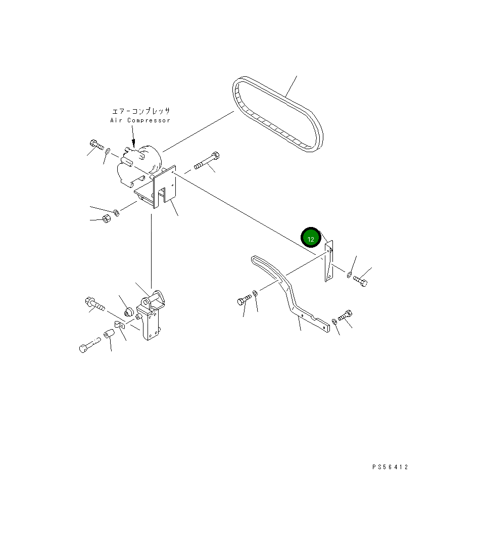 Пластина 235-809-4521 Komatsu