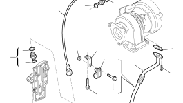Прокладка EA4899467 Komatsu