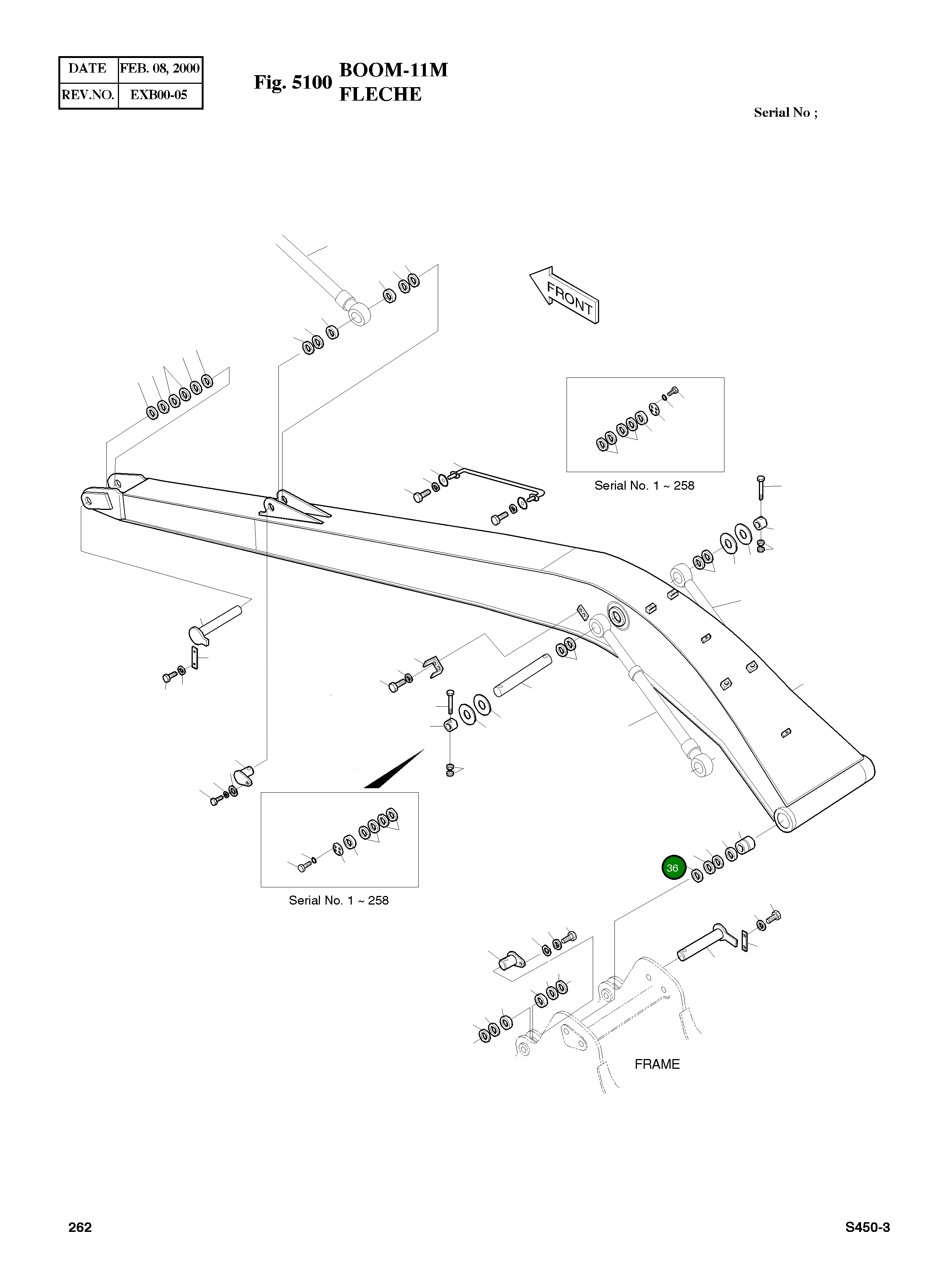 Регулировочная прокладка 2114-1059D223 Komatsu