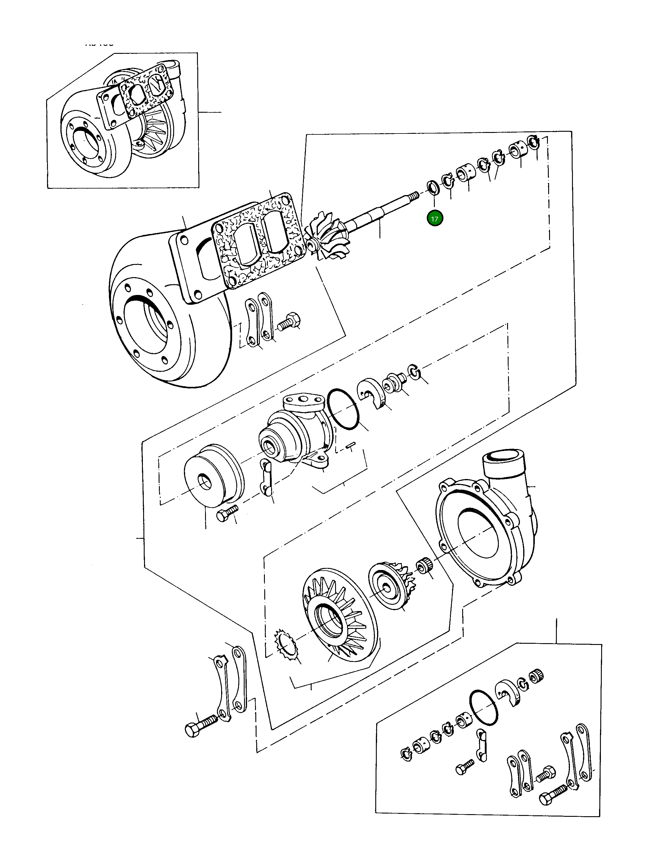 Поршневое кольцо 4908874M1 Komatsu