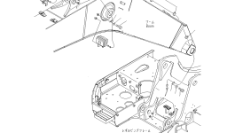 Провод 22U-06-27111 Komatsu