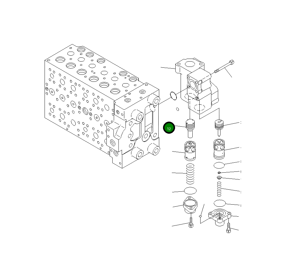 Поршень 723-40-87520 Komatsu