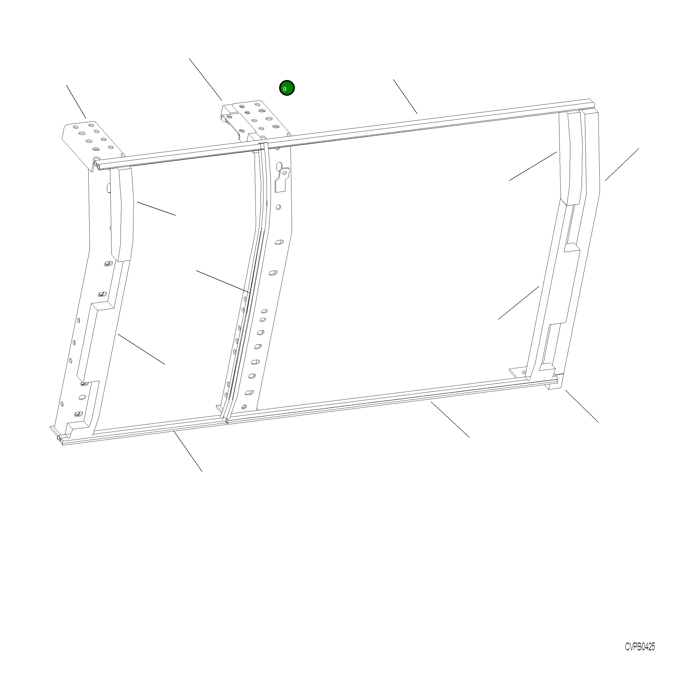 Поролон 20Y-54-A7860 Komatsu