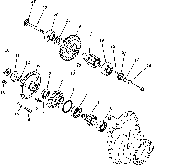 Прокладка 15B-27-11910 Komatsu