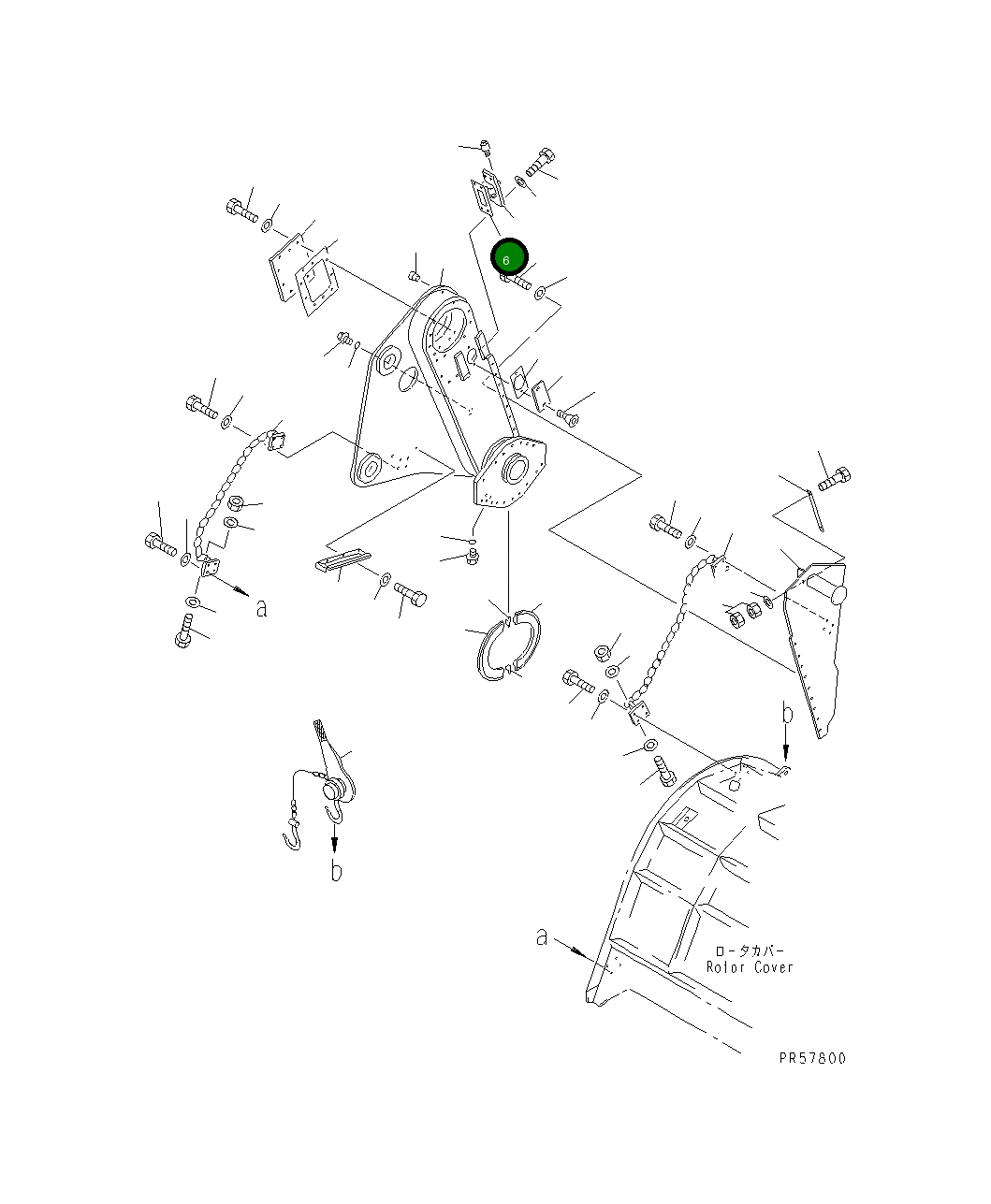 Прокладка 262-70-27221 Komatsu