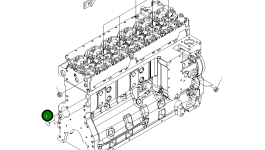 Пробка 6742-01-1380 Komatsu