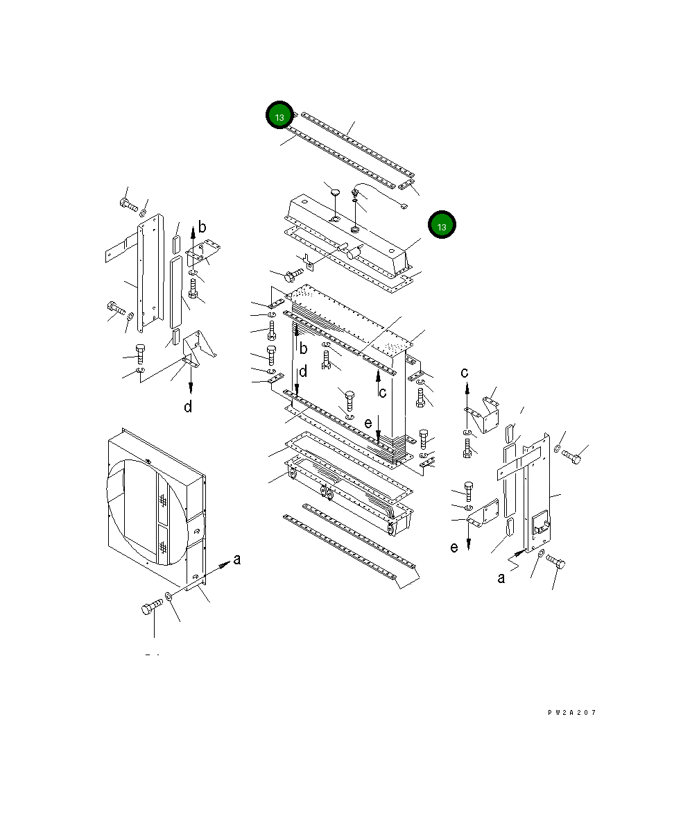 Пластина 421-03-21540 Komatsu