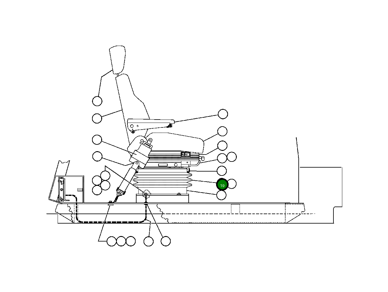 Пыльник VE4565 Komatsu