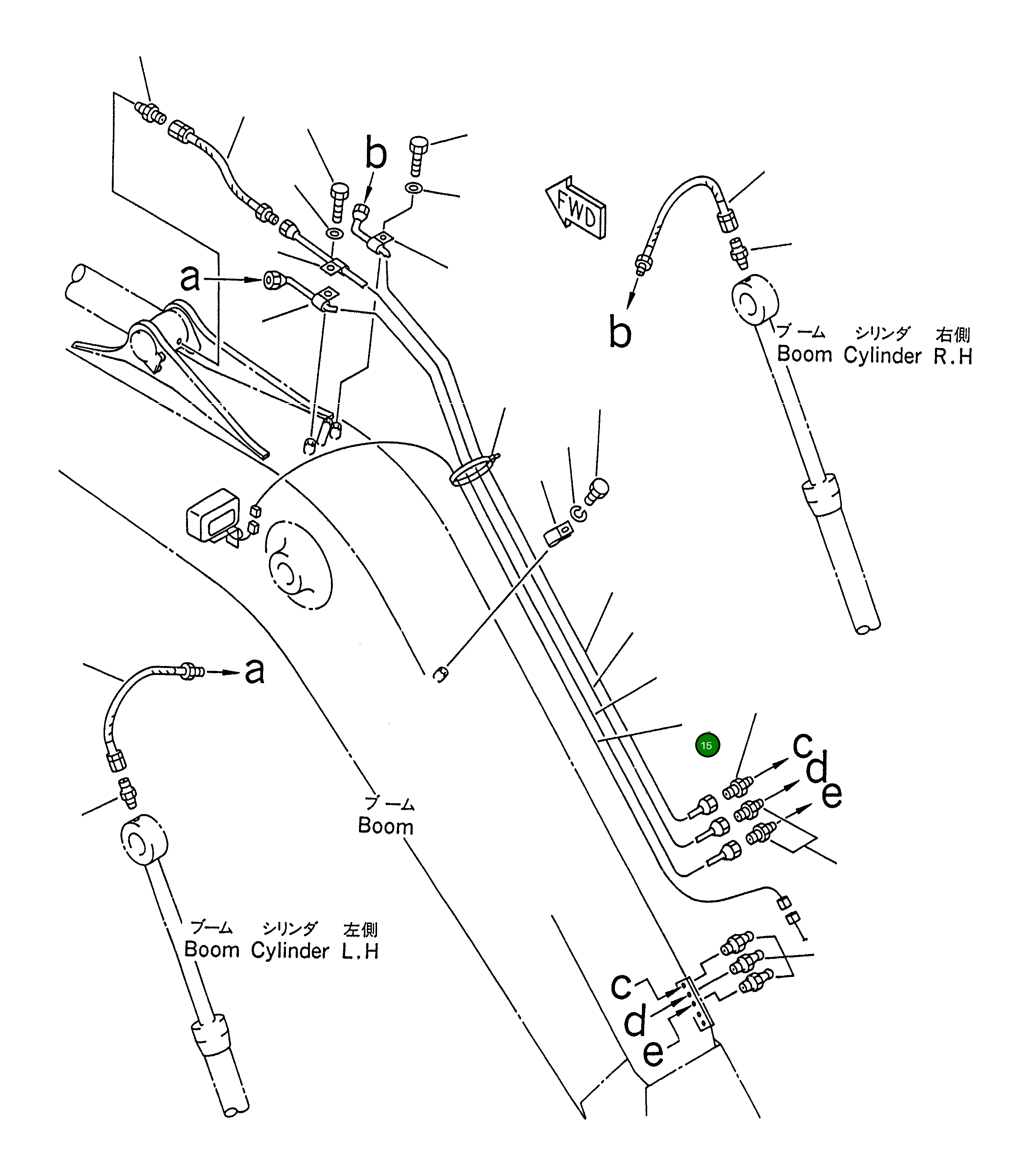 Провод 20Y-06-21310 Komatsu