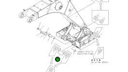 Проставка 178-70-12550 Komatsu
