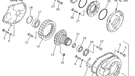 Прокладка 15A-27-11341 Komatsu