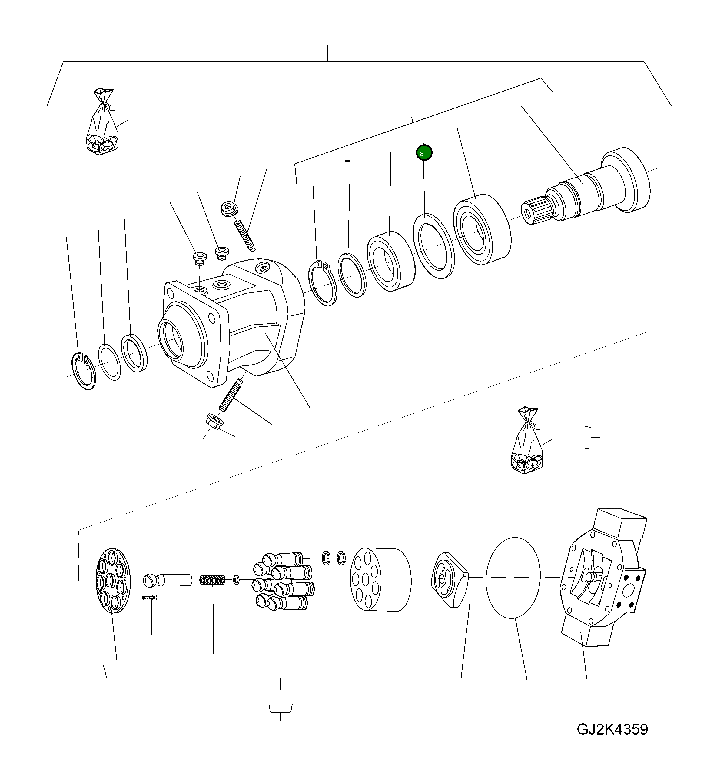 Регулировочная прокладка 42R-17-H0S21 Komatsu