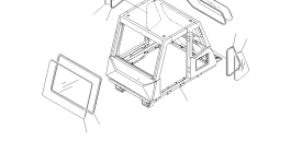 Стекло 569-54-83170 Komatsu