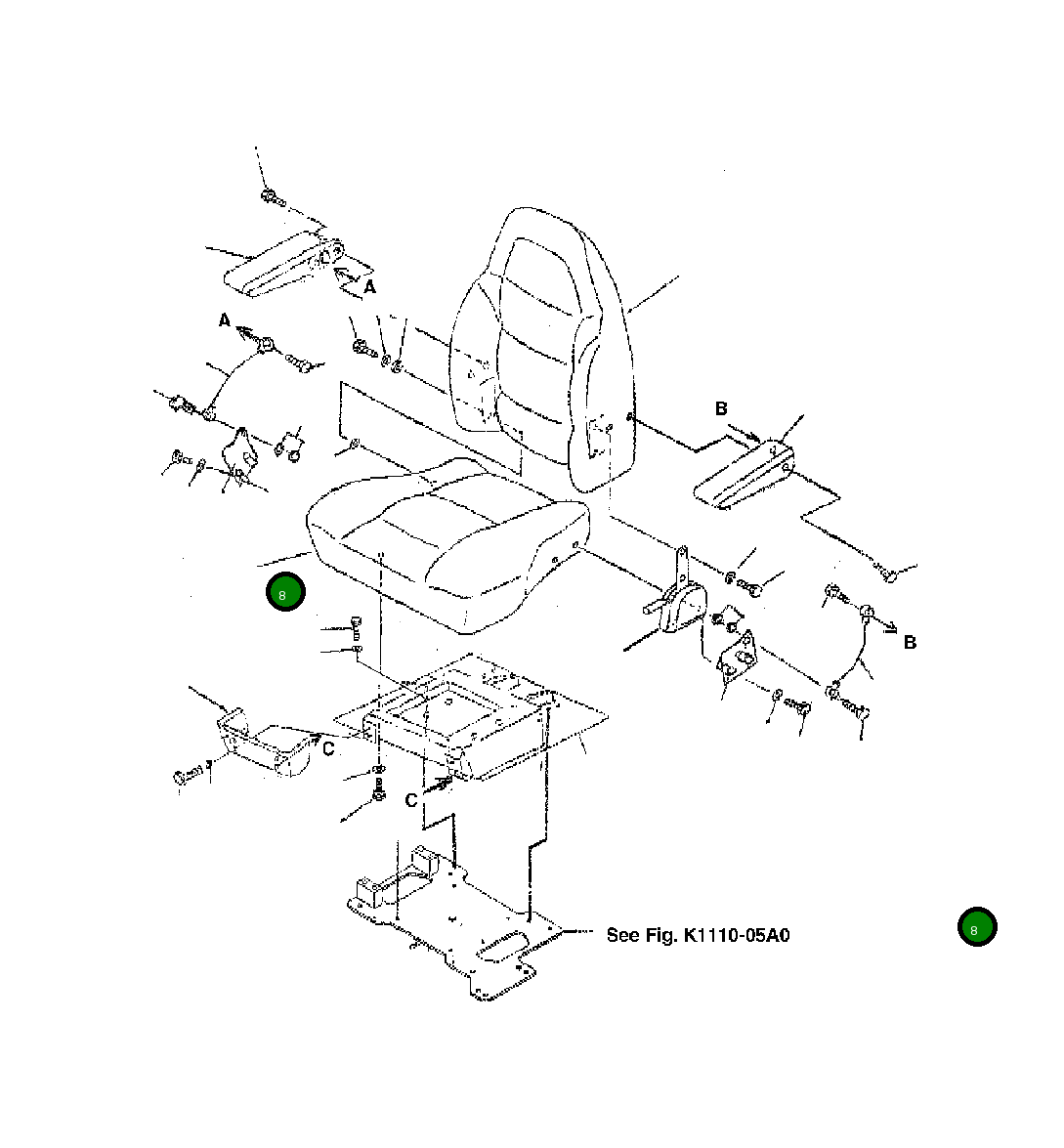 Провод 20Y-57-J1320 Komatsu