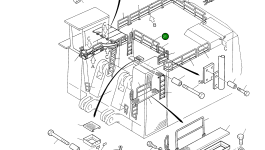 Рельс 899 786 40 Komatsu