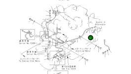 Провод 235-06-11190 Komatsu