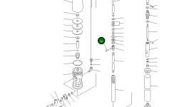Палец YU702971-4 Komatsu