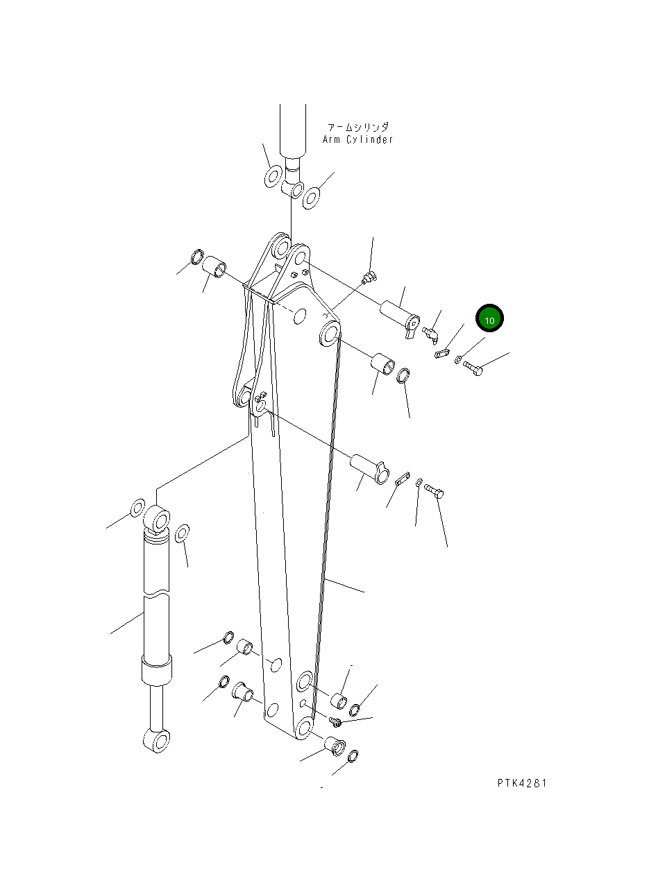 Пластина 21W-70-11310 Komatsu