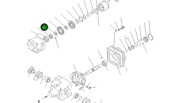 Проставка 263-61-11640 Komatsu