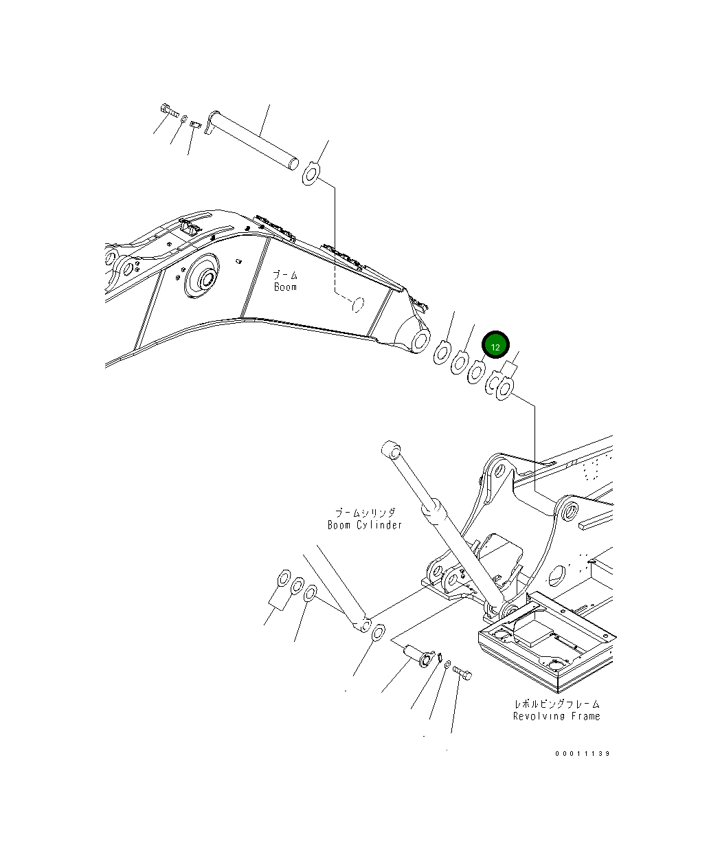Проставка 208-70-71620 Komatsu