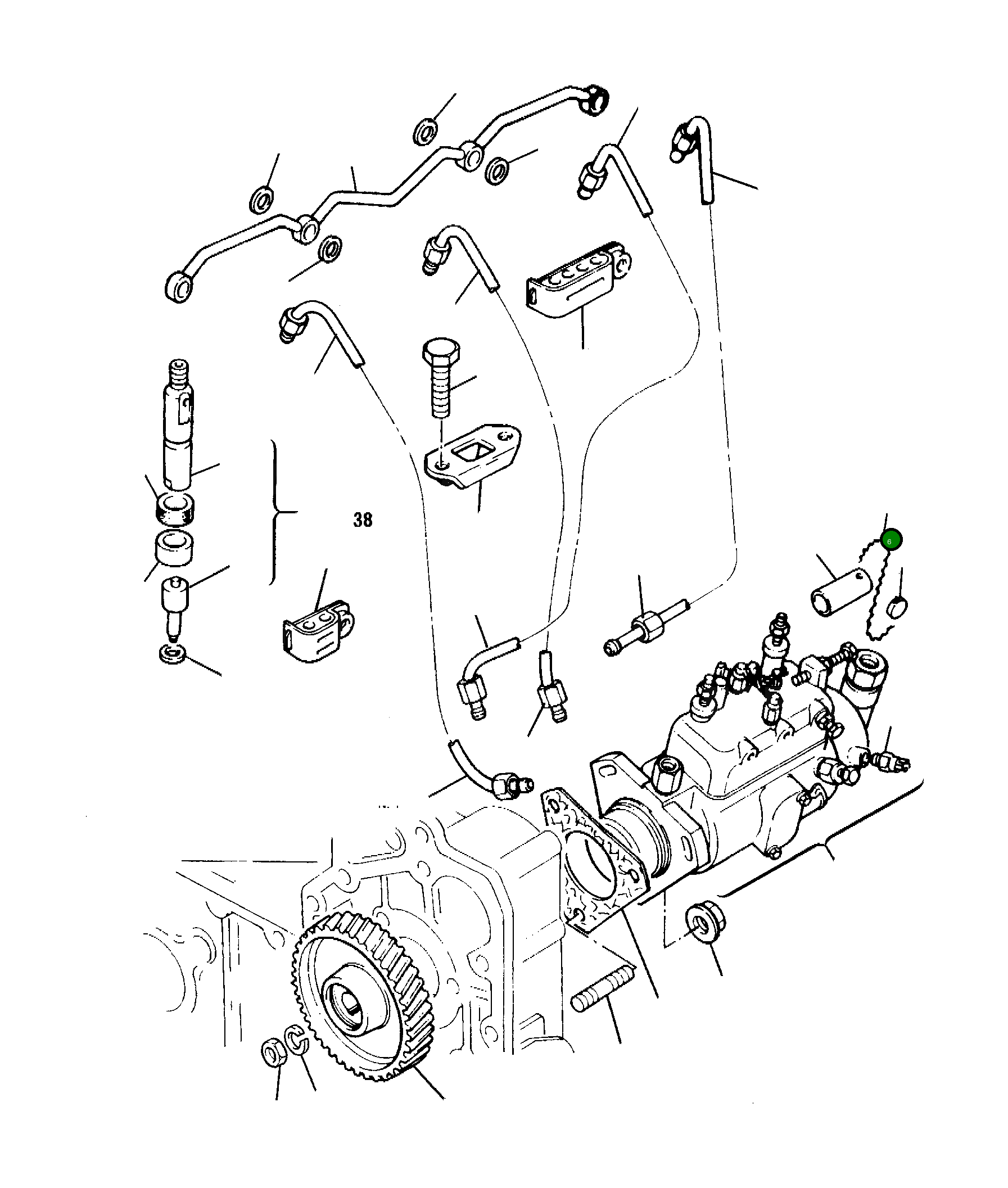 Провод 6810-71-1140 Komatsu