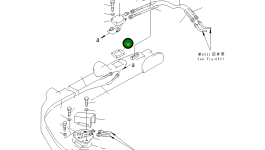 Прокладка 154-70-16621 Komatsu