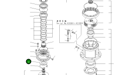 Проставка 21P-26-K0310 Komatsu