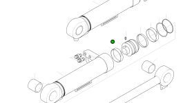 Поршень 42Y-63-H0P11 Komatsu