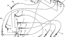 Шланг 20N-62-47890 Komatsu