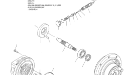 Подсборка корпуса 1 MHB-07-4488 Komatsu