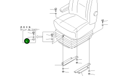 Проставка 426-S33-2390 Komatsu