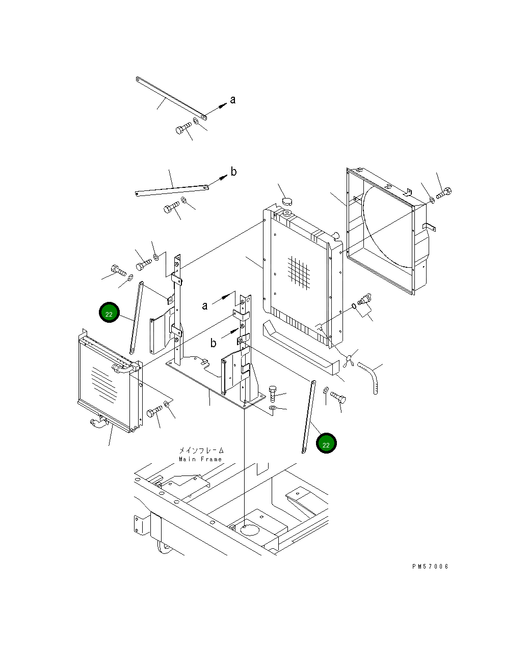 Стойка 277-03-51150 Komatsu