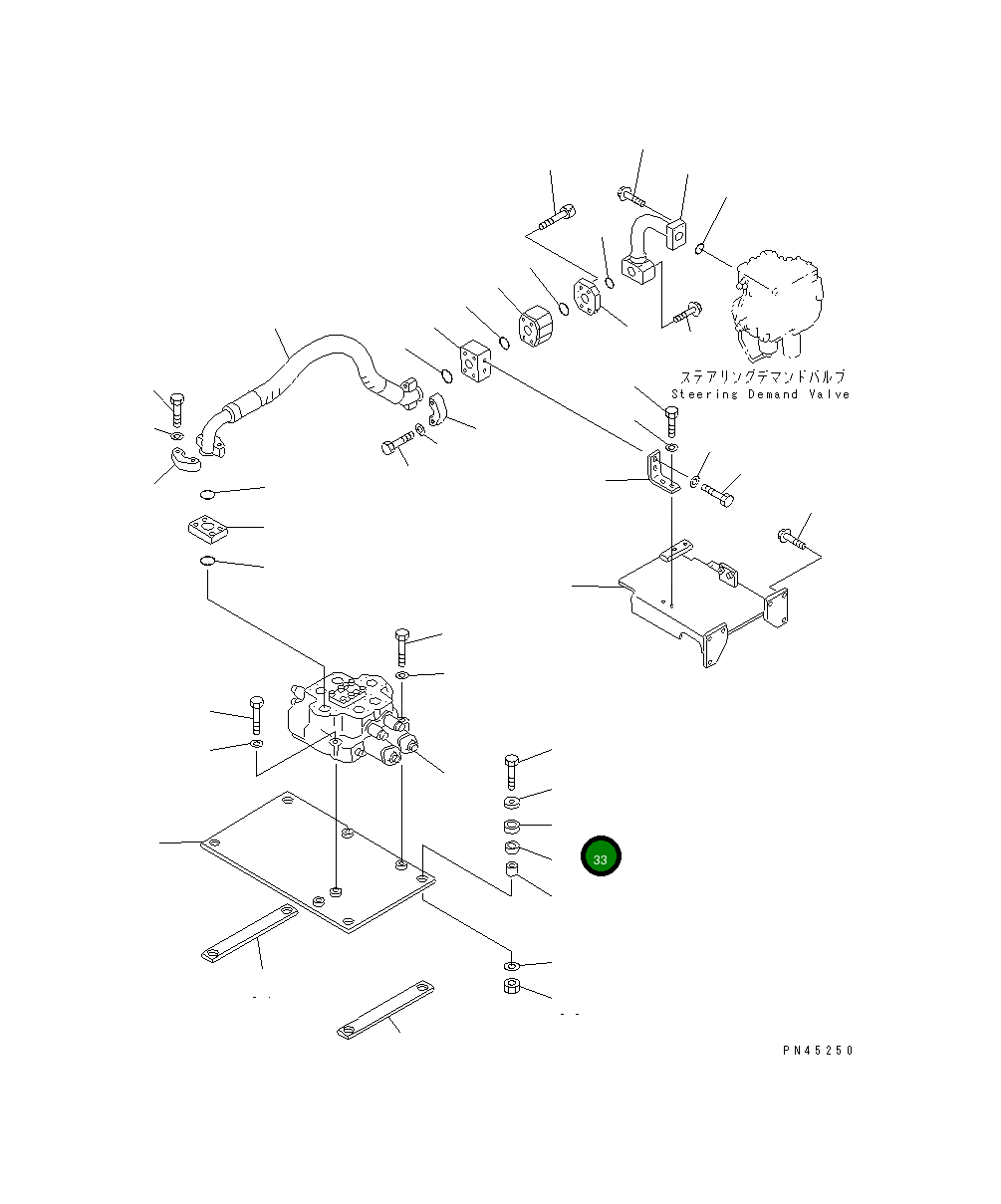 Проставка 428-62-14780 Komatsu
