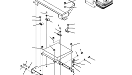 Проставка 20Y-960-B320 Komatsu