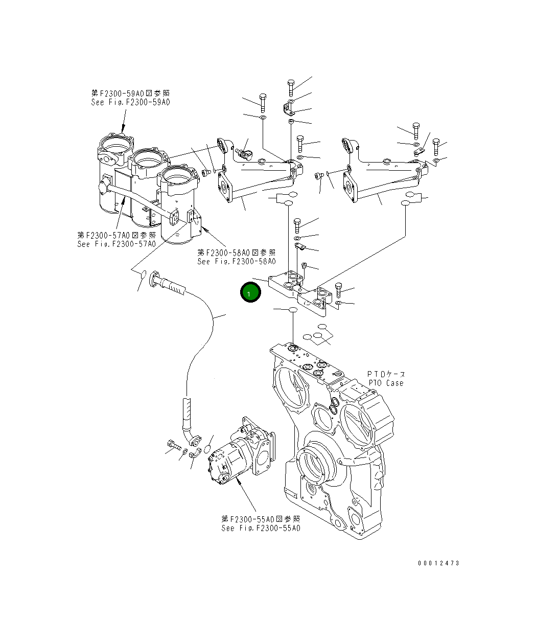 Седло клапана 198-49-62311 Komatsu