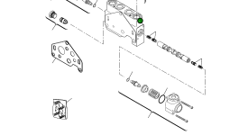 Предохранительный клапан RE08103295 Komatsu