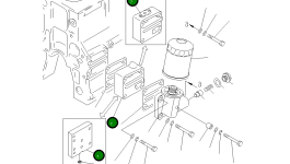 Проставка 6144-55-5150 Komatsu