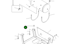 Проставка 23C-44-11140 Komatsu