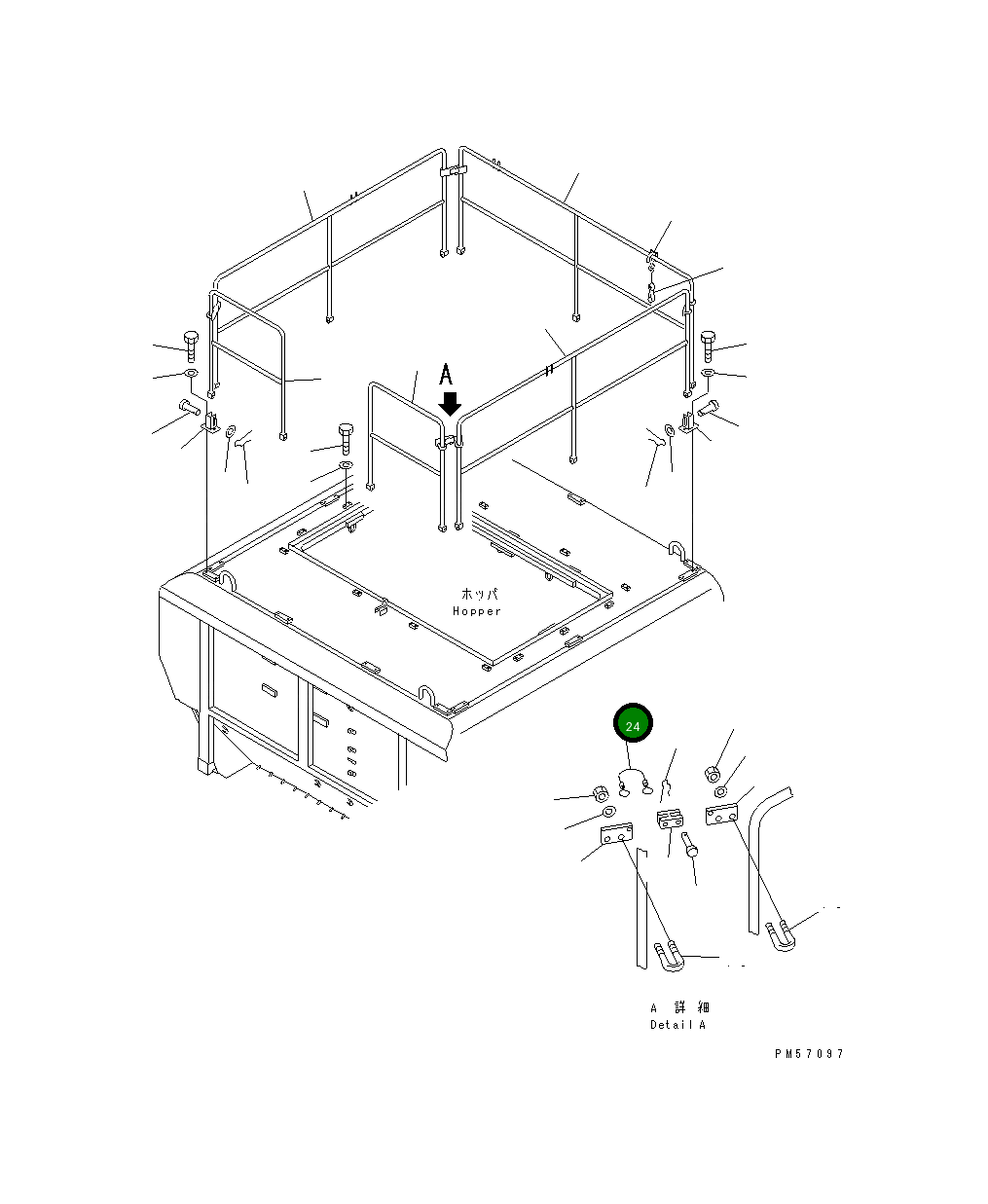 Провод 277-70-51250 Komatsu