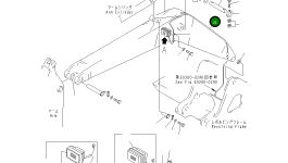 Провод 207-06-61470 Komatsu