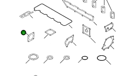 Прокладка YM124610-49290 Komatsu