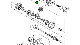 Проставка ED 3 189 Komatsu