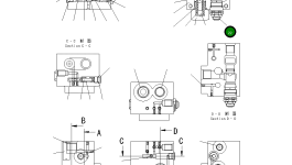 Предохранительный клапан UCJ2020K9529-0 Komatsu